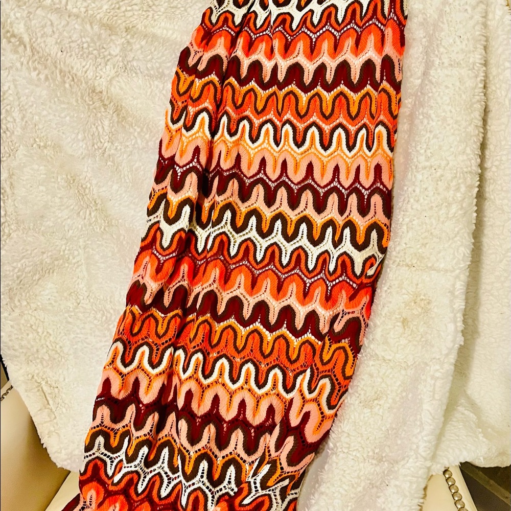 Fabulous hippie chic maxi skirt by Karen Kane sz S. Excellent!